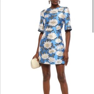 Dolce & Gabbana Brocade Floral Mini Dress